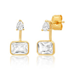 TAI JEWELRY Earrings CRYSTAL Gemma Ear Jacket