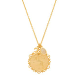 TAI JEWELRY Necklace Aries Zodiac Charm Necklace